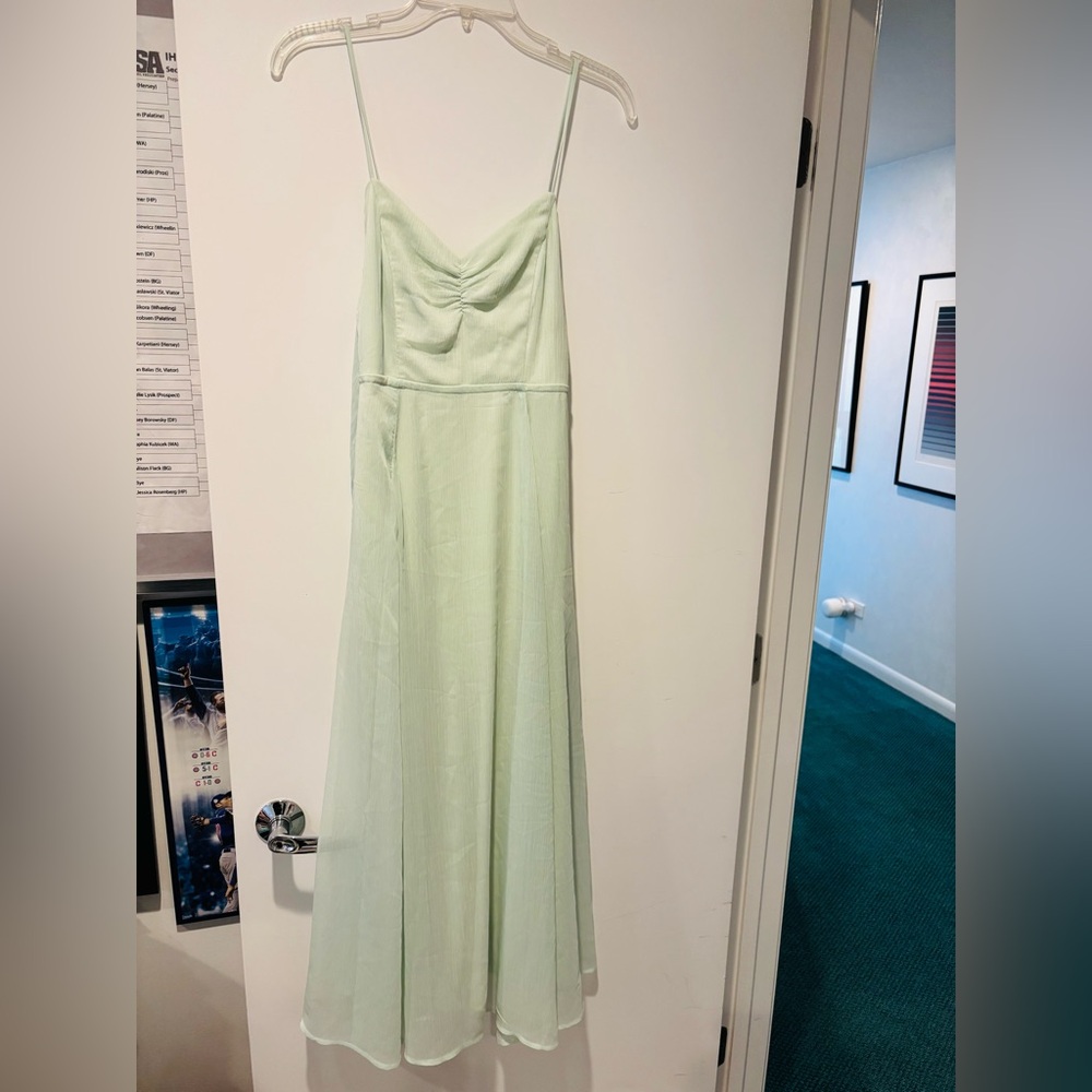 H&M Light Green Maxi Dress